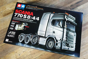 【売り切り】タミヤ1/14 SCANIA スカニア 770 S 8x4/4 OP付