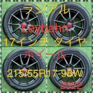 240619-05 meDAllon CST mD-A1 ラジアルタイヤ+LeyBahn 17inch Wheel NOAH/VOXY/SERENA/STEP WGN など