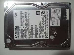 TOSHIBA　NOV-2017 1TB　3.5インチHDD　SATA