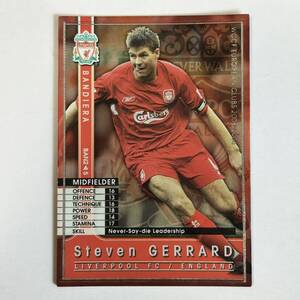 ♪♪WCCF 05-06 BAN スティーブン・ジェラード Steven Gerrard Liverpool ♪三点落札で普通郵便送料無料♪