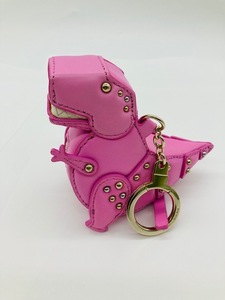 kate spade/ケイトスペード　バッグチャーム　小物入れ　ピンク　恐竜　