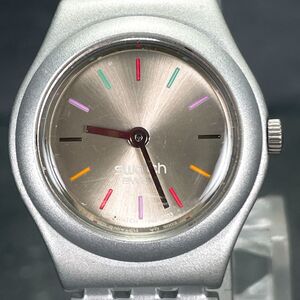 美品 SWATCH スウォッチ IRONY アイロニー FILAMENTO MULTICOLORE YSS1006 腕時計 アナログ クオーツ 新品電池交換済み 動作確認済