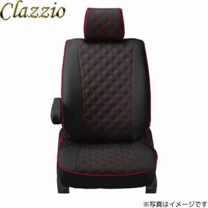 クラッツィオ シートカバー キルティングタイプ フィット ガソリン GK3/GK4/GK5 ブラック×レッドステッチ Clazzio EH-2001 送料無料