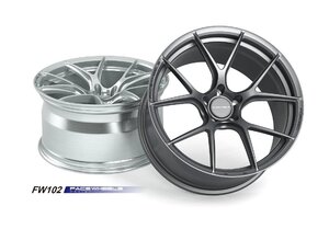 【鍛造】FACE WHEELS　FW102　FORGED 1PCホイール21インチ8.5/9.0/9.5J