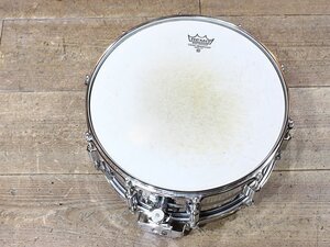 70s Rogers Dynasonic 14×5.5” ロジャース スネアドラムの名機 ダイナソニック 動作確認 現状のお渡し品 ブラスシェルにクロームメッキ