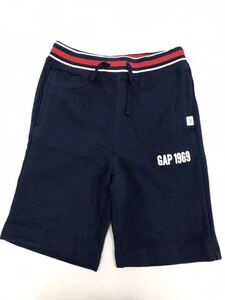 ■ＧＡＰ■新品■120■ギャップ■ショートパンツ■ネイビー■ジャージ・タイプ■ロゴ入り■紺■2-1