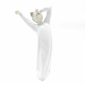 美品 LLADRO リヤドロ 4870 BOY AWAKING 目覚めた少年 フィギュリン 男の子 置物 陶器人形 西洋 インテリア SU8905B3