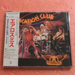 CD 国内盤 22P-2132 帯付 税表記無 エアロスミス ヴァケイション クラブ ミニ アルバム AEROSMITH VACATION CLUB