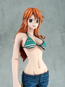 ワンピース Grandista-THE GRANDLINE LADY-NAMI ONE PIECE ナミ　美少女　フィギュア　リペイント　アニメ　二次元　2D