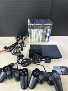 SONY ソニー PlayStation 2 SCPH-90000 PS2 本体 ソフト コントローラー セット プレイステーション 2