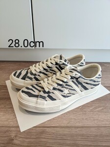 新品 CONVERSE STAR＆BARS SUEDE ジャックスター 未使用 28cm コンバース スニーカー ゼブラ柄