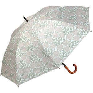 ☆ Ruusu/バラ ☆ Kippis 晴雨兼用長傘 55cm 傘 レディース 晴雨兼用 長傘 晴雨兼用傘 ブランド kippis 55cm 日傘 ジャンプ傘 おしゃれ