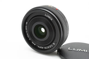 ★良品★ PANASONIC パナソニック LUMIX G 14mm F2.5 ASPH. H-H014 Fキャップ AU3045#0007#00021