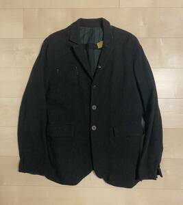 希少 MARIA TURRI 5B Jacket マリア トゥッリ ジャケット size 46 gray/black