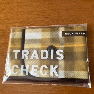 新品未開封！TRADIS CHECK ネックウォーマー　カイロポケット