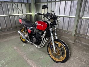 スズキ GSX400 インパルス 車検付 GK79 落札後返品可(検 ZRX ゼファー FX VT CBR CB CBX FZ XJR GSX ホーネット 刀 ガンマ バンディット