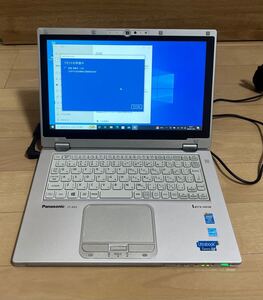 Panasonic Let’s note CF-AX3EDCCSタッチパネル搭載 Windows 10 PROCore i5 4300U メモリ4GB ストレージ128GB