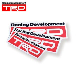 送料込み　TRD 定番ロゴ B海外プ (34x90) 08231-SP011-B2 小 ステッカー 1枚～ 送料無料