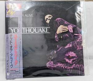 【B】【1752-B】☆★国内盤 LP DEAD OR ALIVE デット・オブ・アライブ Youthquake シュリンク付き 帯有り(切れ込み有り) 現状品★☆ 