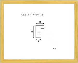 アッシュ14 サイズF4号