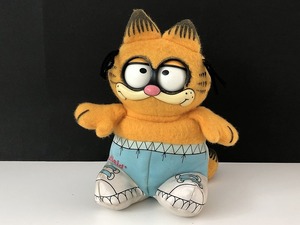 USA ヴィンテージ 目が動く ガーフィールド ぬいぐるみ Garfield 1980s vintage [ga-442]