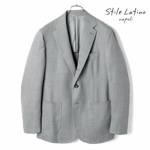 ◆【Stile Latino(スティレラティーノ)春夏/ウールホップサック3Bジャケット(VINCENZO)】[stl2370241-52]