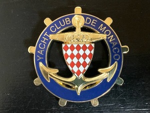 モナコ ヨットクラブ グリル バッジ カー バッチ 英国製