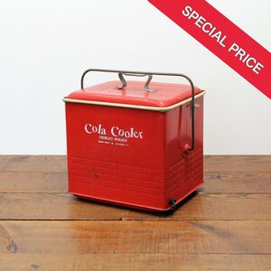 【元値 42,000円】＃9768　1950年代　アメリカ　ヴィンテージ　cola cooler　コーラクーラー クーラーボックス アイスボックス キャンプ ア