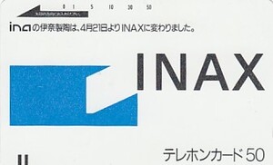 ●INAX 110-329テレカ