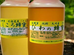 幻の蜂蜜２本セット びわ しころ 各300g 計600ｇ希少＆超希少 純粋国産 生はちみつ