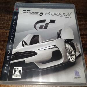 【送料4点まで230円】72【PS3】グランツーリスモ prologue プロローグ spec3 スペック3【動作確認済】