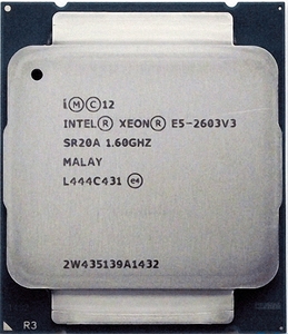 ★Intel Xeon E5-2603 v3 SR20A 6C 1.6GHz 15MB 85W LGA2011-3 DDR4-1600 国内発