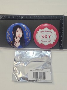 雨宮天　BEST LIVE TOUR -SKY-　ガチャ　缶バッジセット　B　声優　ライブ　グッズ　TrySail