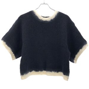 3.1 Phillip Lim スリーワンフィリップリム ケーブルフェルトグラデーションニットセーター ブラック系 S ITU2PNAPX6P8