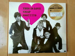 ●CD+DVD THIS IS LOVE SMAP 初回限定盤　未開封●c送料130円