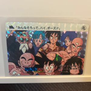 ドラゴンボール 48 全員集合　キラ プリズム バンダイ　カードダス 孫悟空 アマダ　PPカード　DRAGON BALL