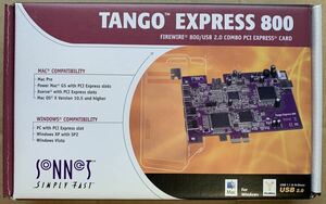 【未開封品】Sonnet PCI Expressカード Tango Express 800 USB2.0 FireWire800