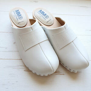 【新品・未使用】MM6 Maison Margiela Kids レザーサンダル　36（23cm）　73418