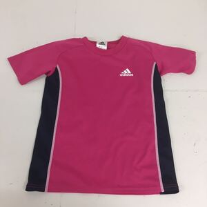 送料無料★adidas アディダス★半袖Tシャツ　トップス★ピンク★子供　キッズ　130 #60801sNj53