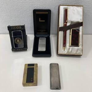 ◆◇#A1305 ライターおまとめ5点 Cartier カルティエ S.T.Dupont デュポン ZIPPO ジッポー 他 喫煙具 ジャンク 現状品 火花未確認◇◆