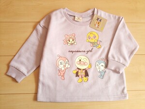 新品アンパンマンガール*子供服トレーナー*未使用ドキンちゃん*紫コキンちゃん送料無料キッズ