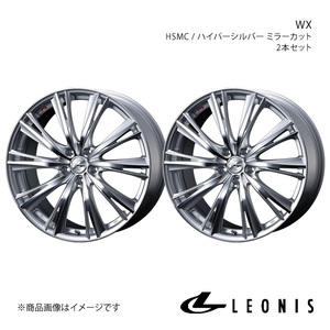 LEONIS/WX ランサーエボリューション10 CZ4A アルミホイール2本セット【18×8.0J 5-114.3 INSET42 HSMC】0033904×2