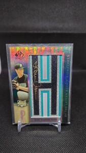 2007 UD SP Authentic Rick Vanden Hurk Letter Patch Auto RC Gold Ink /35 バンデンハーク MLB Rookie Autograph Signature