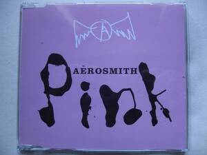 【美品!!】【オーストラリア盤!!】【別ミックス・ライヴ・ヴァージョン入り!!】AEROSMITH / PINK　CDシングル オリジナル盤