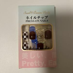 Sun&Beam ネイルチップ ショート つけ爪 ショートオーバル