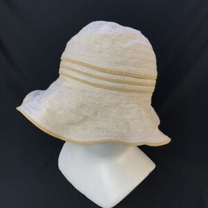 Made in Italy★Beauty＆Youth UNITED ARROWS★キャペリン/女優帽【サイズ58/ベージュ/Beige】hat◆CB71