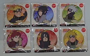 NARUTO ジャンプショップ 限定 グリッター缶バッジ ナルト サスケ カカシ イタチ ミナト 我愛羅