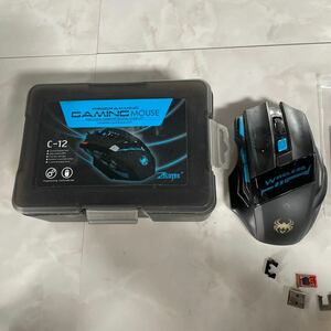 【中古品】AFUNTA ゲーマーマウス Zelotes 多機能ゲーミングマウス　F