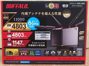 【ジャンク品】 BUFFALO AirStation Wi-Fiルーター WXR-11000XE12 動作確認済