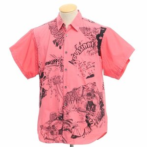 【中古】コムデギャルソンシャツ COMME des GARCONS SHIRT 2022年春夏 半袖シャツ【サイズS】